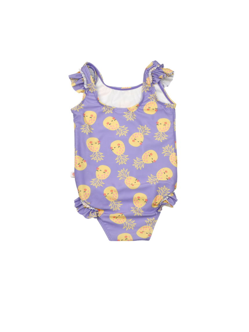 Zoocchini ολόσωμο μαγιό pineapple 6 μηνών - 3 ετών zoo12255 - Zoocchini
