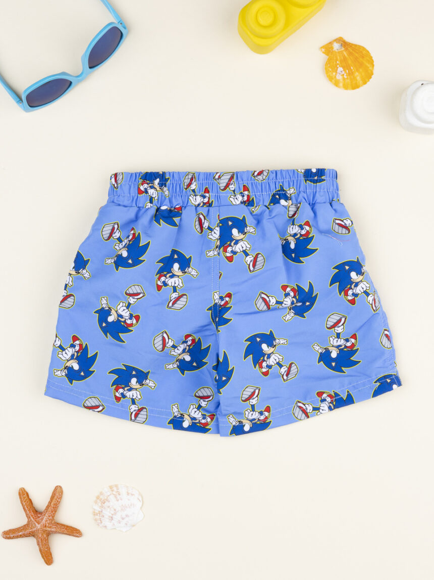 παιδικό μαγιό boxer μπλε sonic για αγόρι - Prénatal