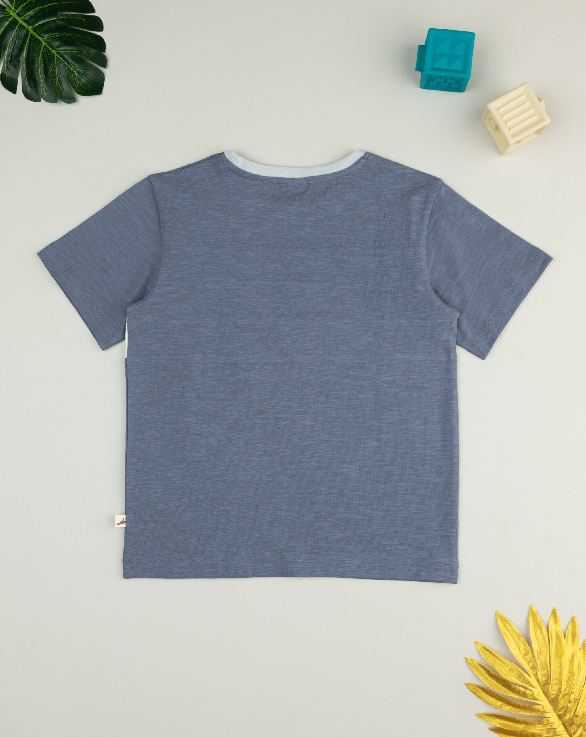 παιδικό t-shirt μπλε ριγέ για αγόρι - Prénatal