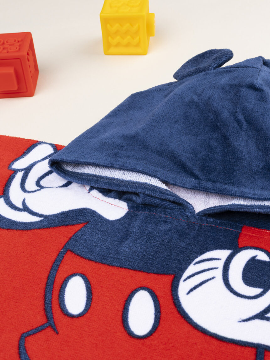 βρεφικό πόντσο θαλάσσης κόκκινο mickey για αγόρι - Prénatal