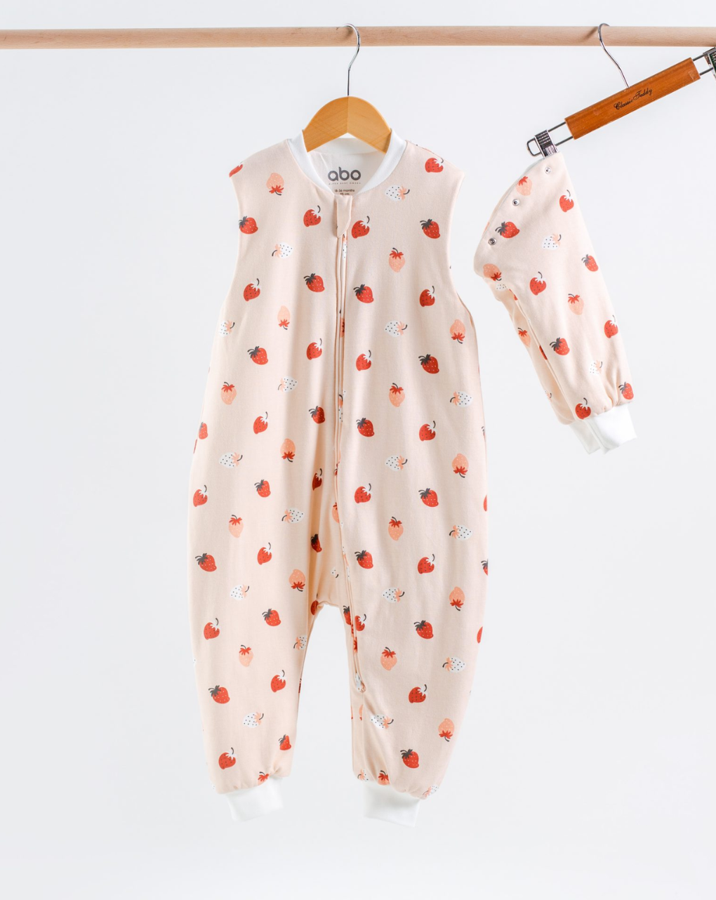 Abo φθινοπωρινός/ανοιξιάτικος υπνόσακος classic strawberry 1.0 tog 31102001 - ABO