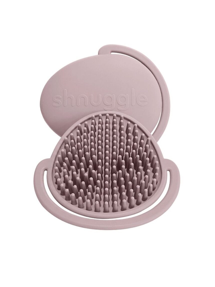 Shnuggle βρεφική βούρτσα μπάνιου σιλικόνης blossom - SHNUGGLE