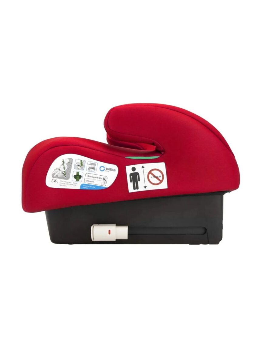 Sparco booster κάθισμα i-size (125-150cm) με isofix red sk100ird - SPARCO
