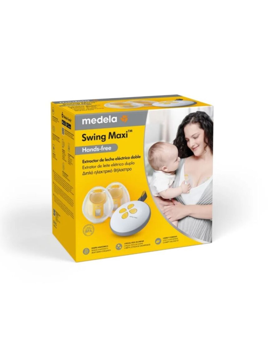 Medela swing maxi™ διπλό επαναφορτιζόμενο ηλεκτρικό θήλαστρο διπλής φάσης hands-free 2-phase expression® - Medela