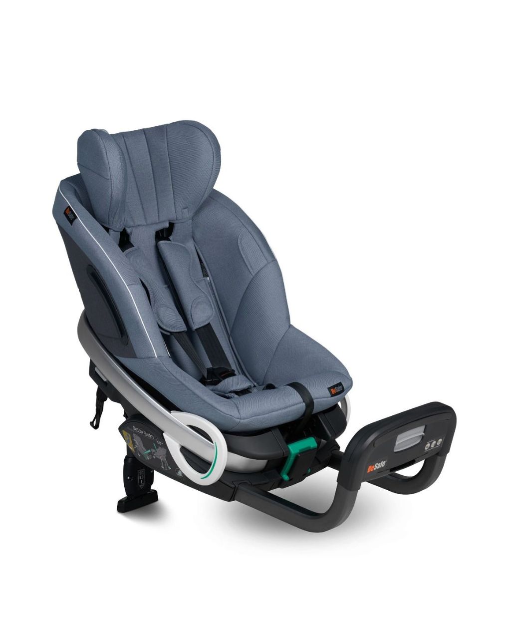 Besafe αντεστραμμένο κάθισμα αυτοκινήτου stretch i-size (61-125cm) cloud melange 11018938.clm - Be Safe