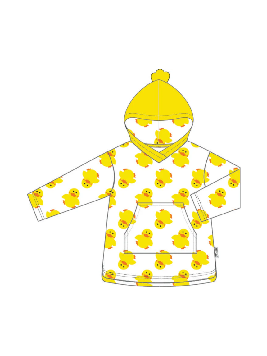 Zoocchini swim coverup upf50+ puddles the duck 0-24 μηνών zoo12312 - Zoocchini