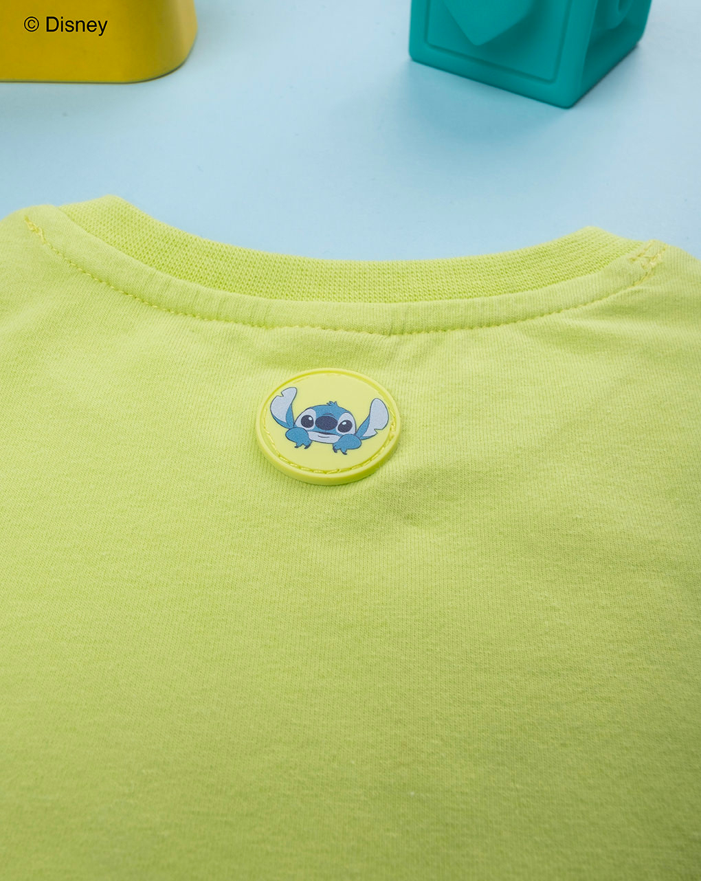 βρεφικό t-shirt λαχανί stitch για αγόρι - Prénatal