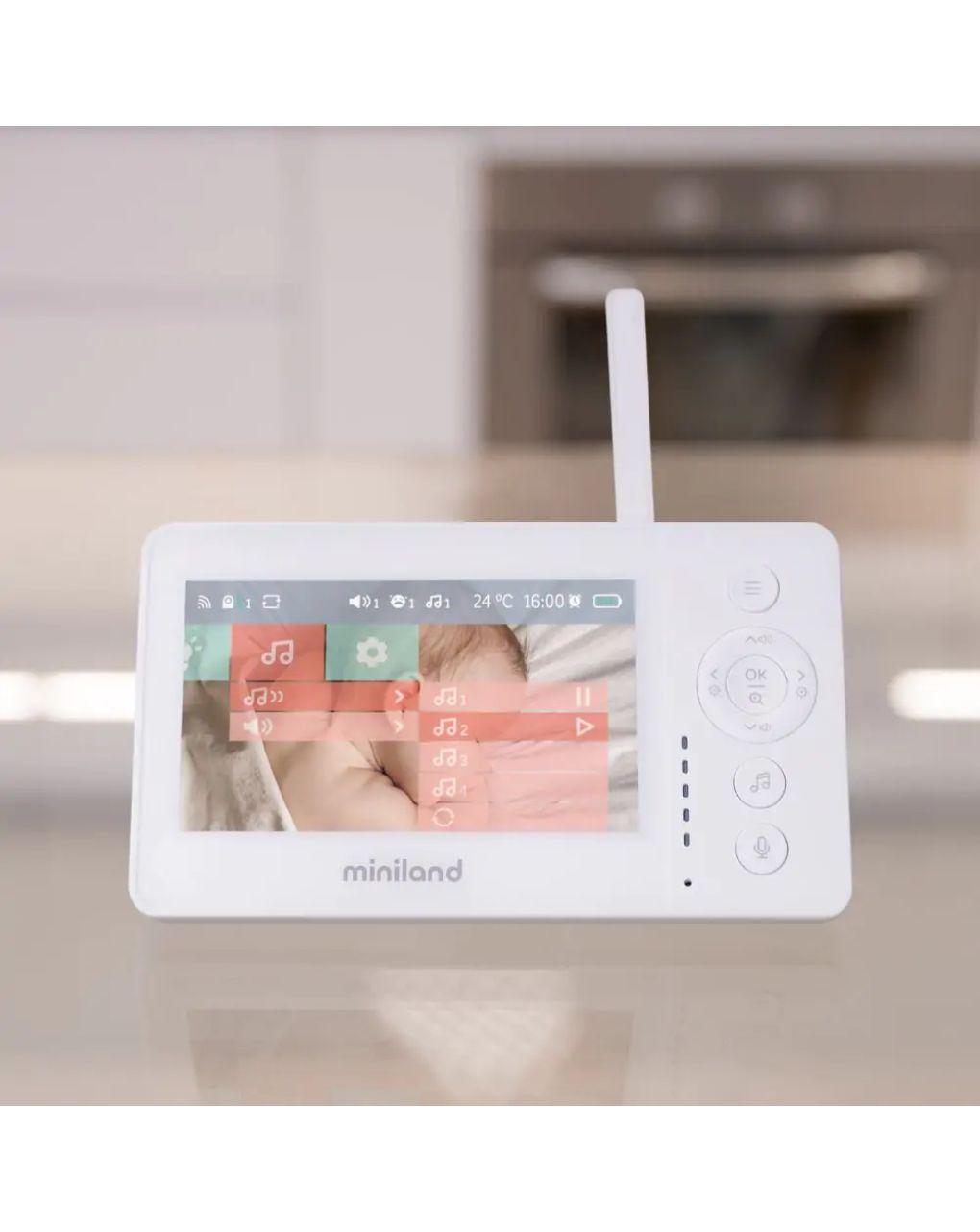 Miniland ενδοεπικοινωνία digimonitor 4.3 pro ml89507 - Miniland