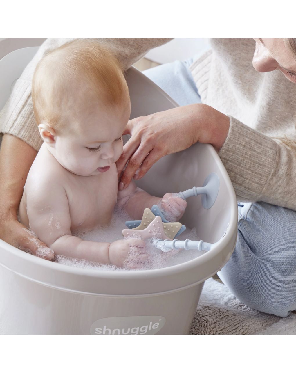 Shnuggle παιχνίδι μπάνιου star sensory suction toy - SHNUGGLE