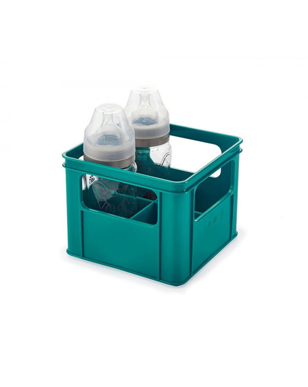 Thermobaby κιβώτιο φύλαξης 4 μπιμπερό petrol th1915gr - THERMOBABY