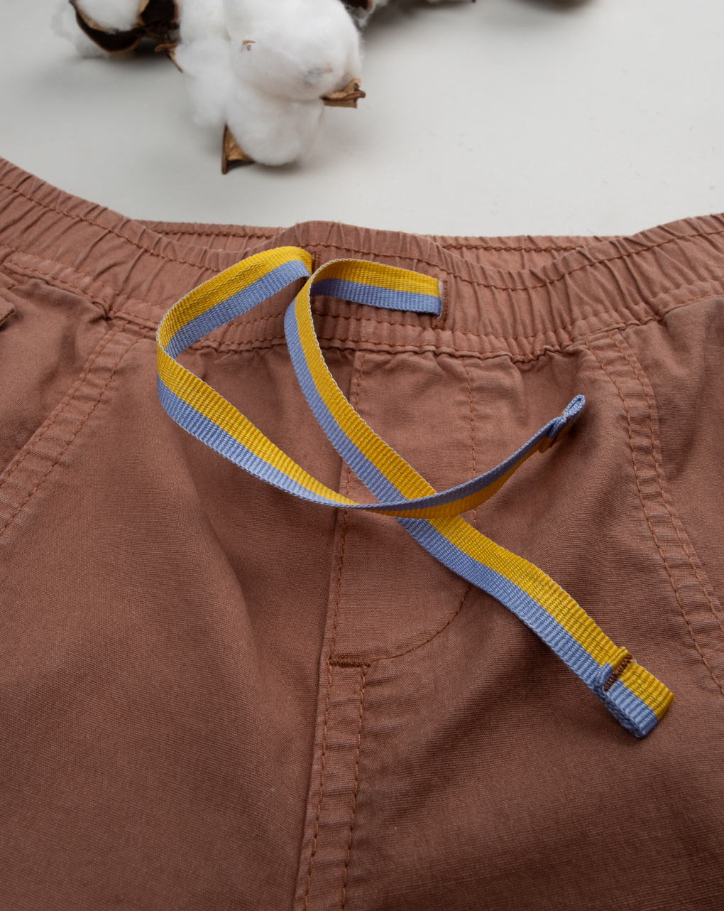 παιδική βερμούδα cargo καφέ για αγόρι - Prénatal