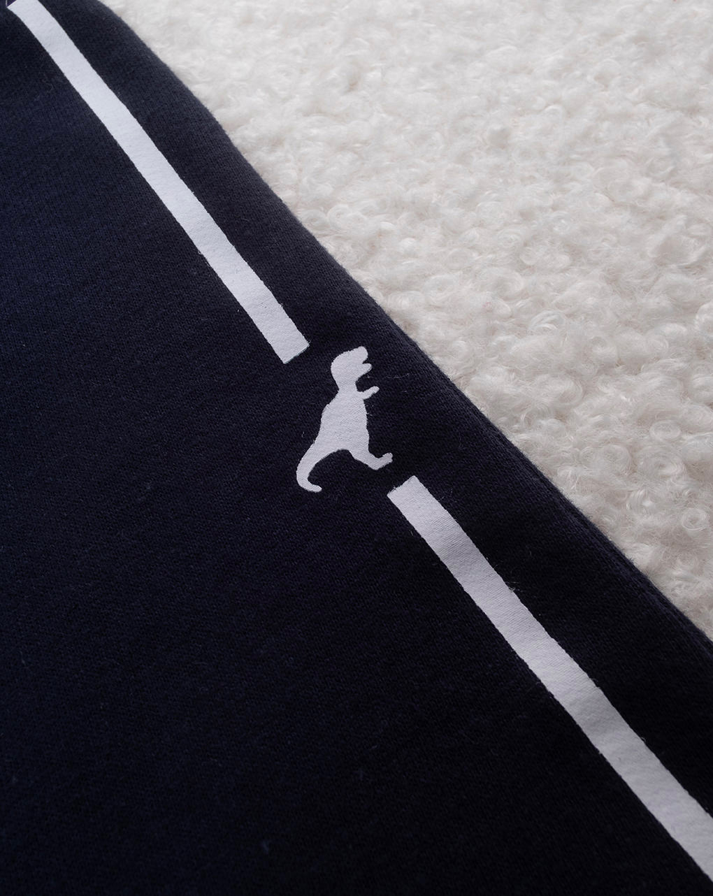 βρεφική βερμούδα μπλε με δεινόσαυρο για αγόρι - Prénatal