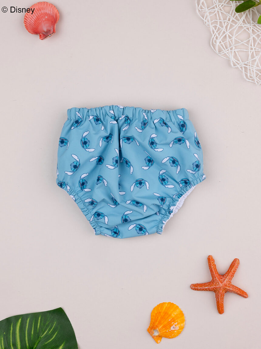 βρεφικό μαγιό πάνα γαλάζιο stitch για αγόρι - Prénatal