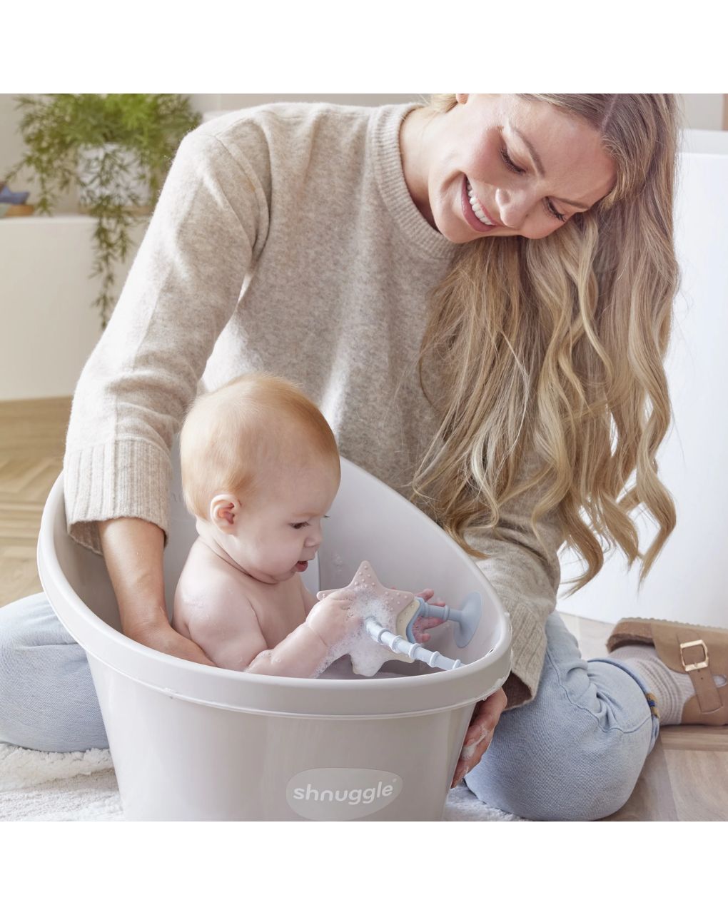 Shnuggle παιχνίδι μπάνιου star sensory suction toy - SHNUGGLE