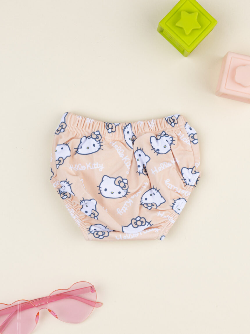 βρεφικό μαγιό πάνα πορτοκαλί hello kitty για κορίτσι - Prénatal