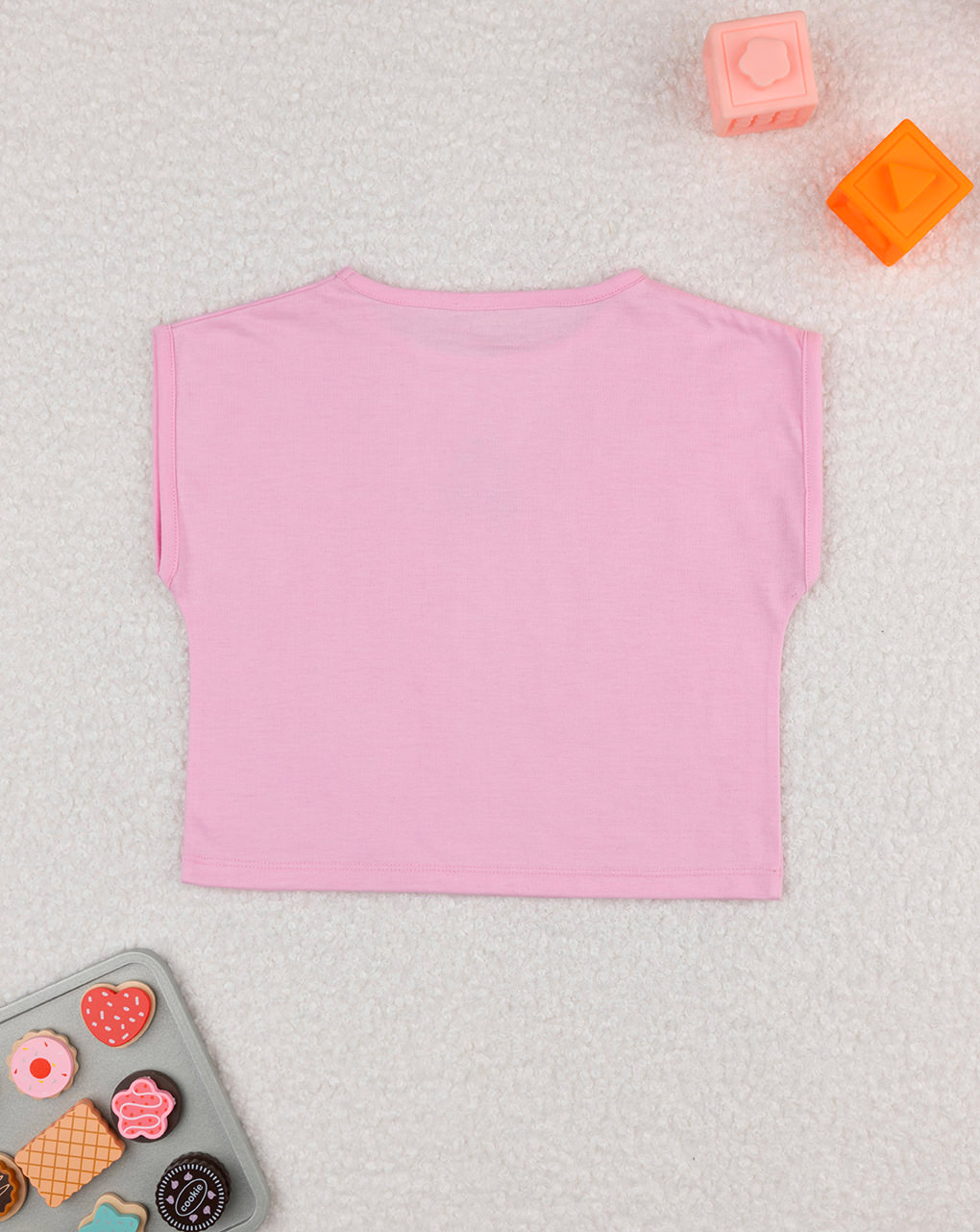 παιδικό t-shirt ροζ με κεράσια για κορίτσι - Prénatal
