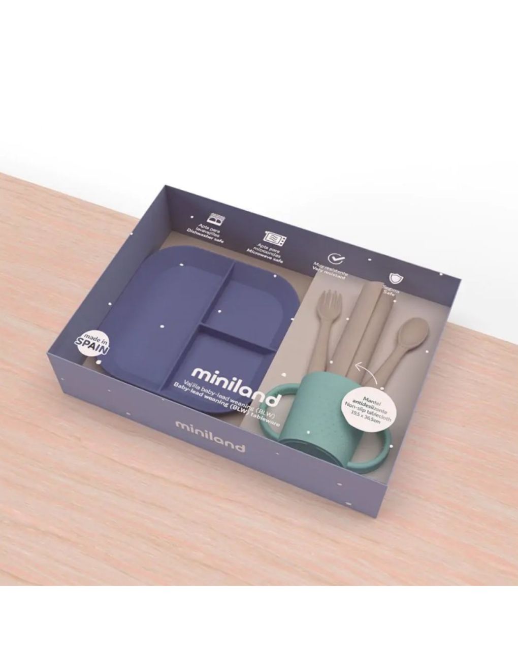 Miniland blw σετ φαγητού sunset ml89613 - Miniland