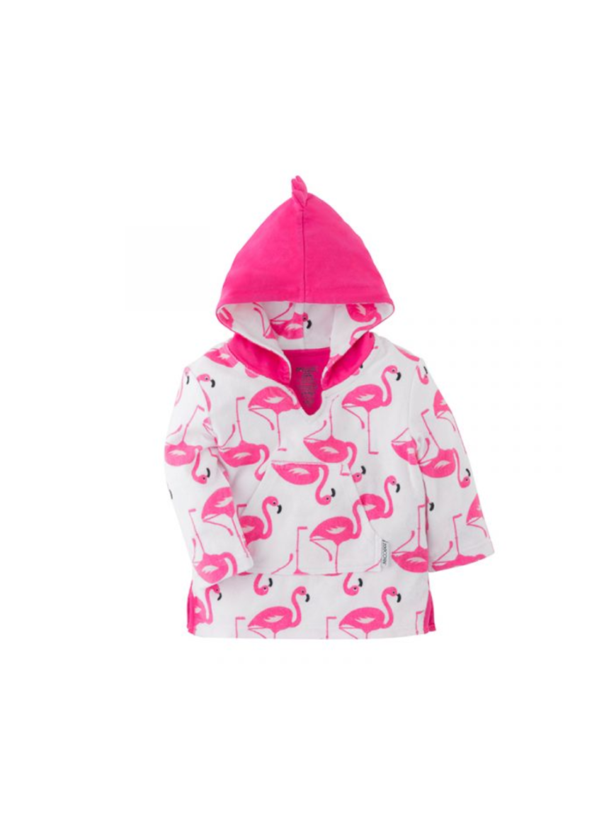 Zoocchini swim coverup upf50+ flamingo 0-24μηνών zoo12310 - Zoocchini