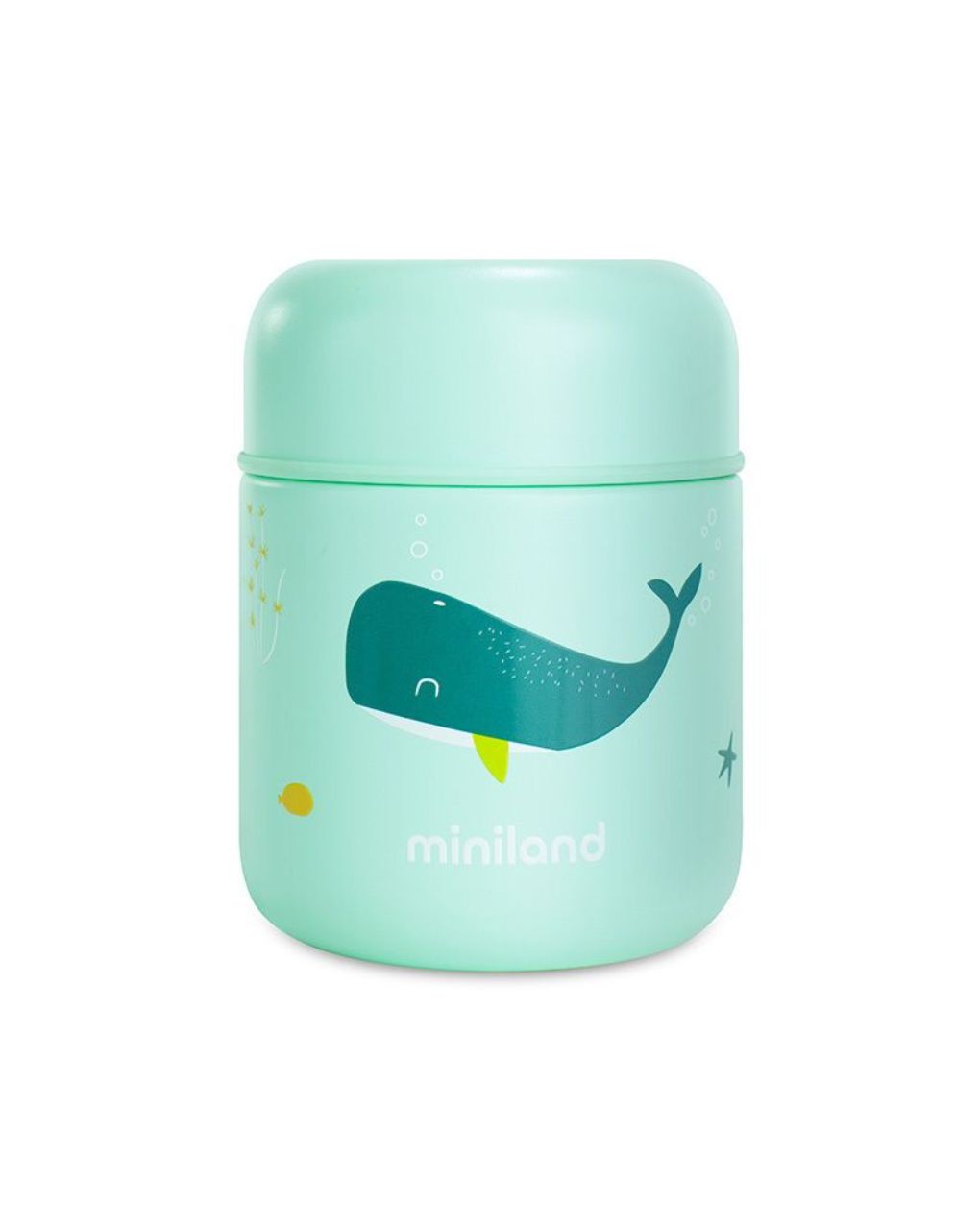 Miniland mini θερμός φαγητού 280ml ocean whale ml89617 - Miniland