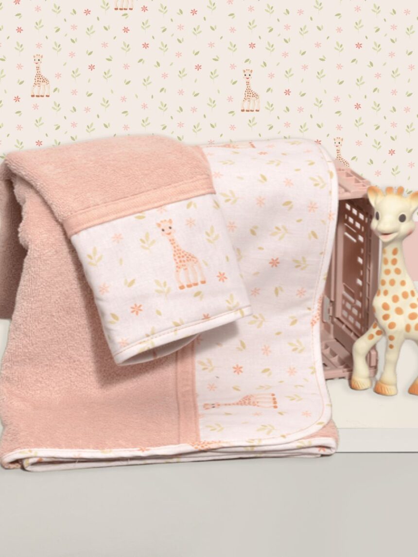 Sophie la girafe σετ πετσέτες 2 τεμ σχέδιο 502 46-6760/502 - SOPHIE LA GIRAFE