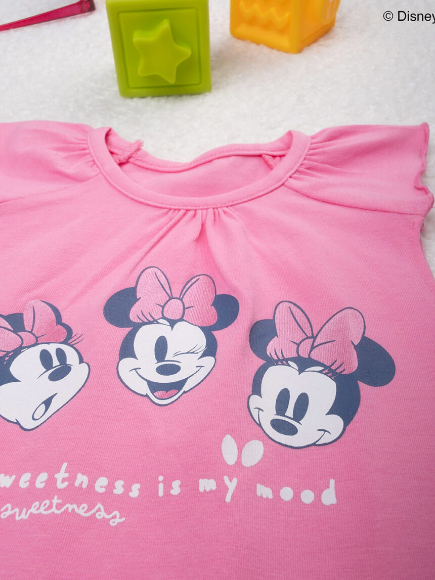 βρεφική αμάνικη μπλούζα φούξια minnie για κορίτσι - Prénatal