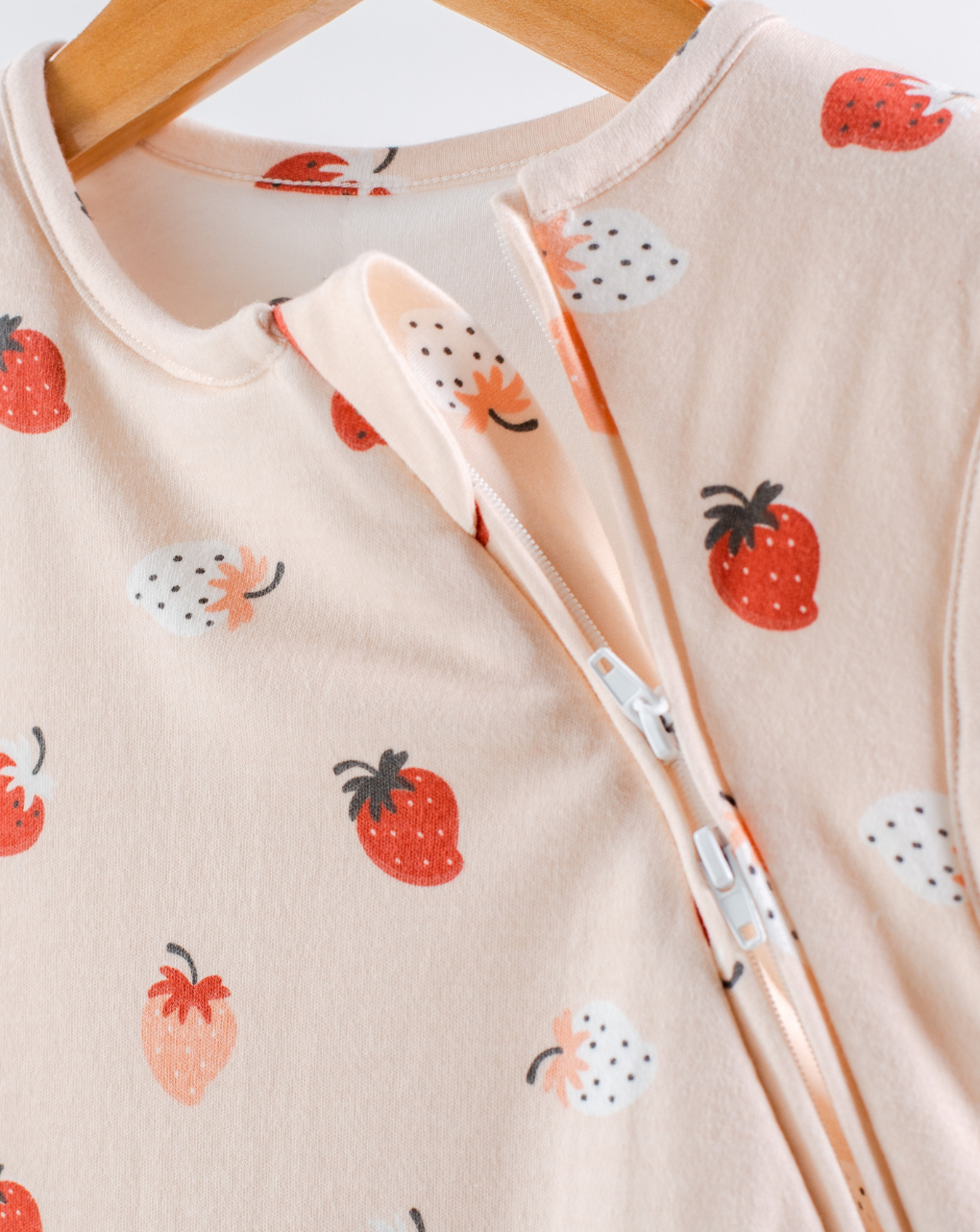 Abo φθινοπωρινός/ανοιξιάτικος υπνόσακος bag me strawberry 1.0 tog 31122001 - ABO