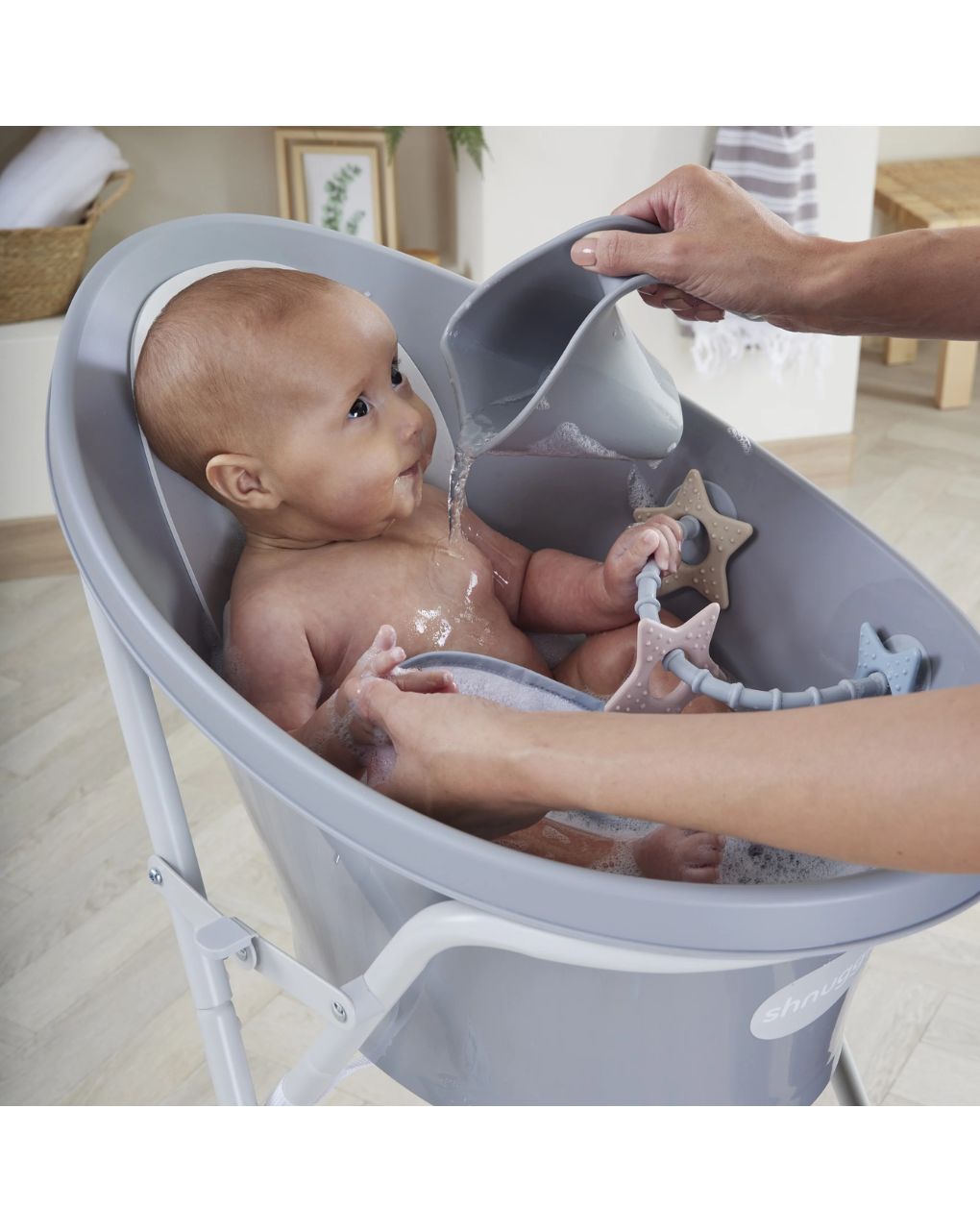 Shnuggle παιχνίδι μπάνιου star sensory suction toy - SHNUGGLE