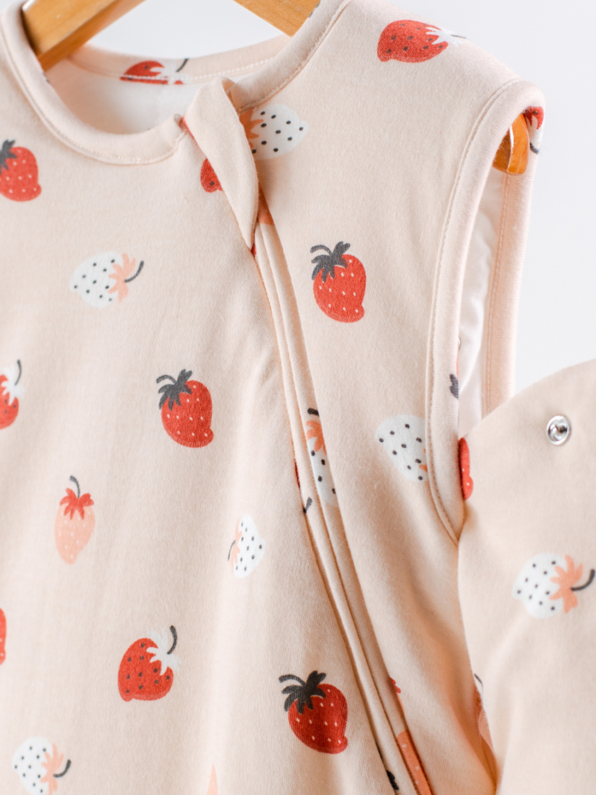 Abo φθινοπωρινός/ανοιξιάτικος υπνόσακος bag me strawberry 1.0 tog 31122001 - ABO
