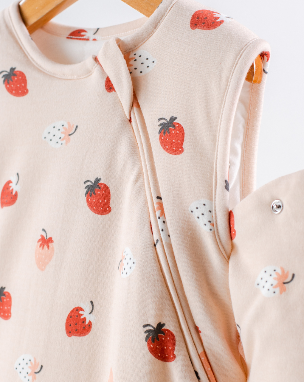 Abo φθινοπωρινός/ανοιξιάτικος υπνόσακος bag me strawberry 1.0 tog 31122001 - ABO