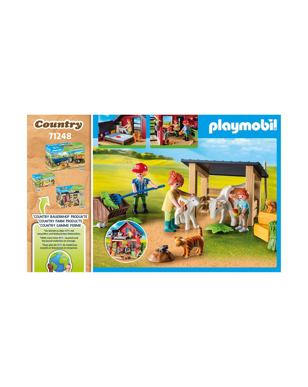 Playmobil μεγάλο αγρόκτημα 71248 - Playmobil, Playmobil Country