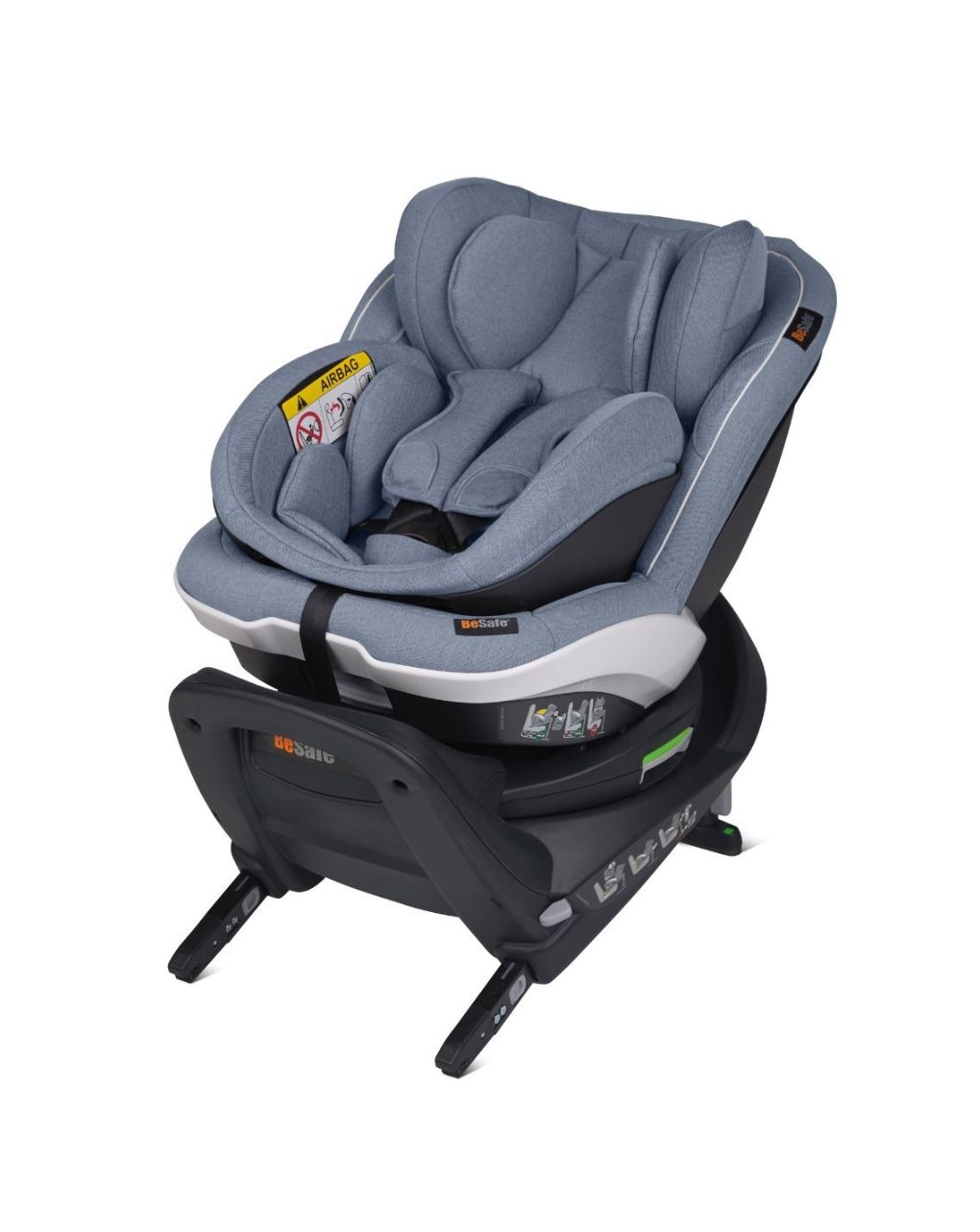 Besafe κάθισμα αυτοκινήτου izi twist b i-size (40-105cm) cloud melange 11007221.clm - Be Safe
