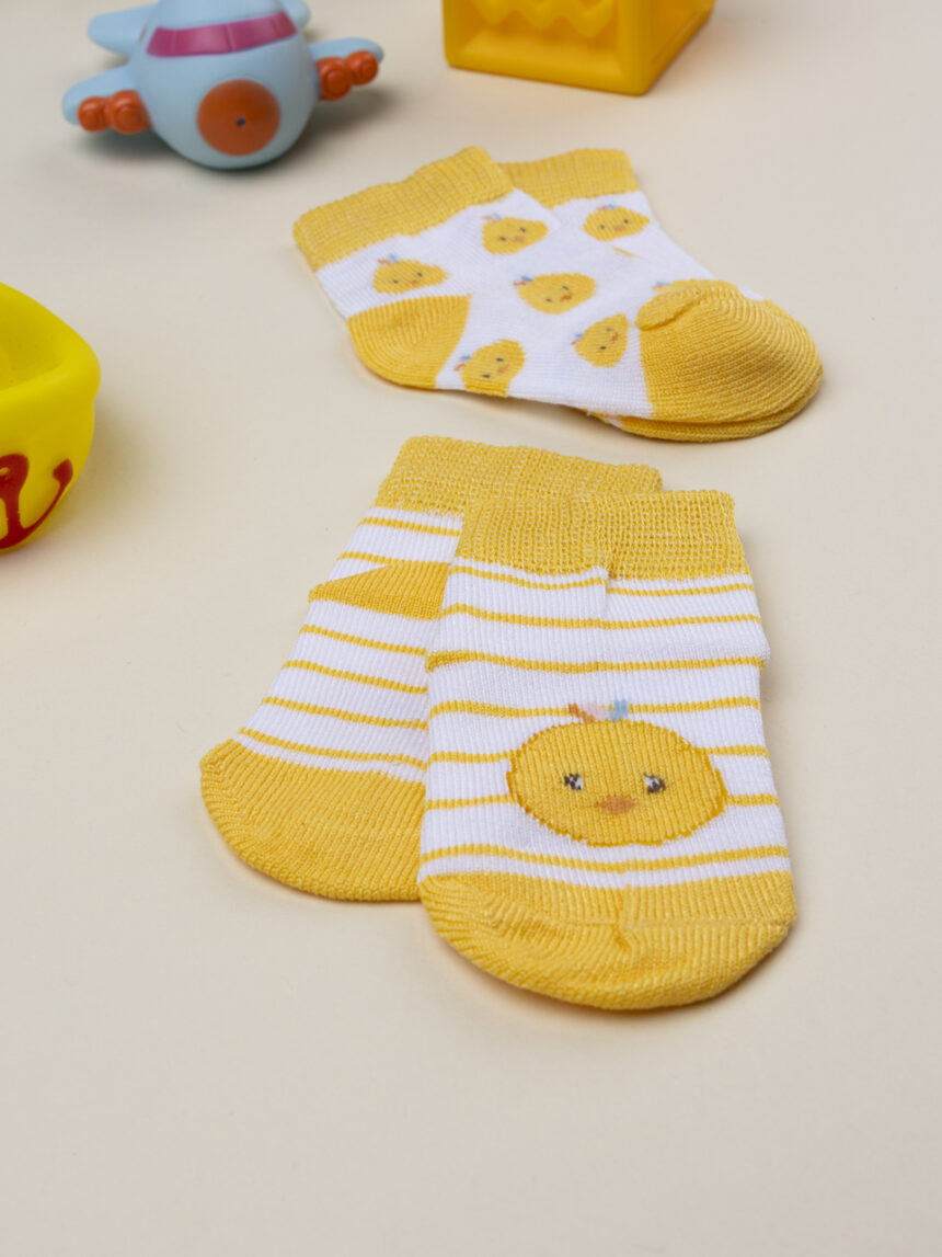 βρεφικά καλτσάκια baby smile πακέτο x2 unisex - Prénatal