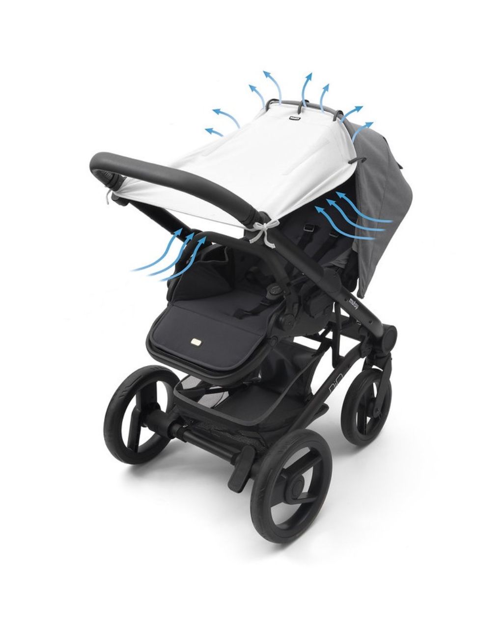 Dooky universal υφασμάτινο σκίαστρο grey dk-126701 - Dooky