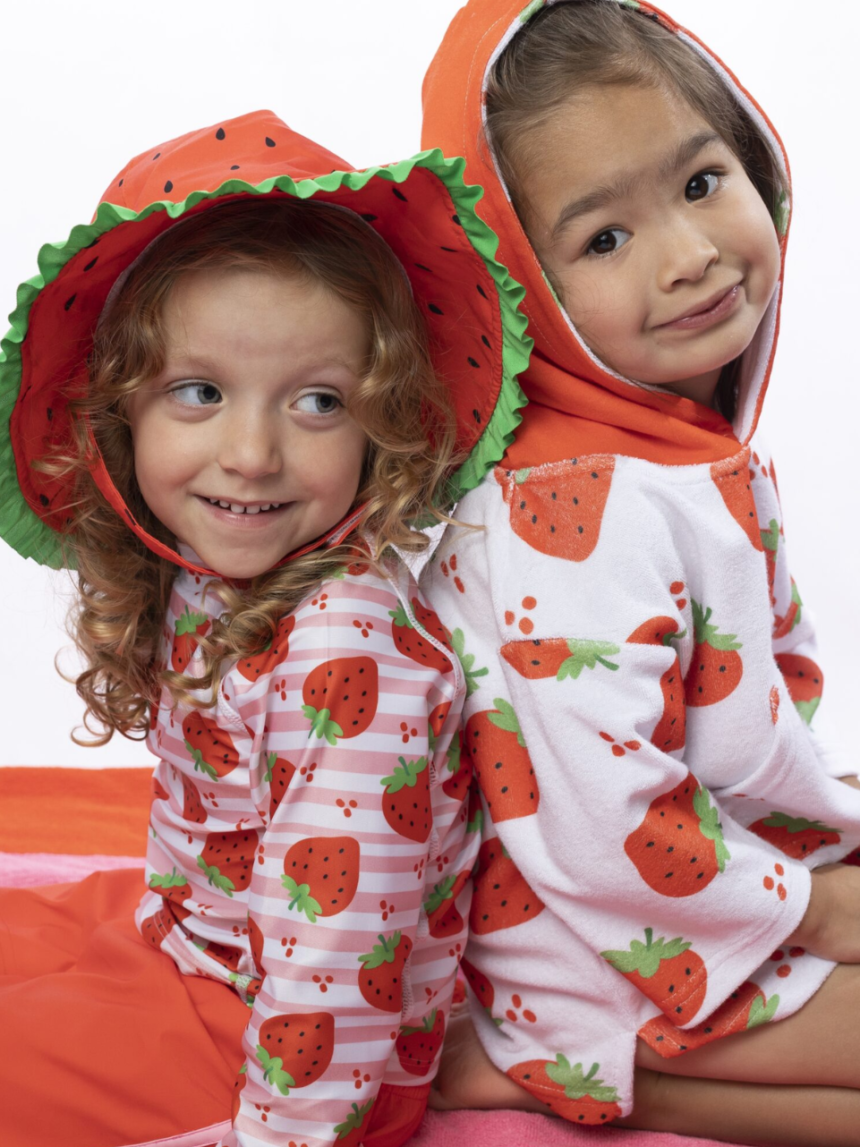 Zoocchini swim coverup upf50+ strawberry 0-24 μηνών zoo12314 - Zoocchini