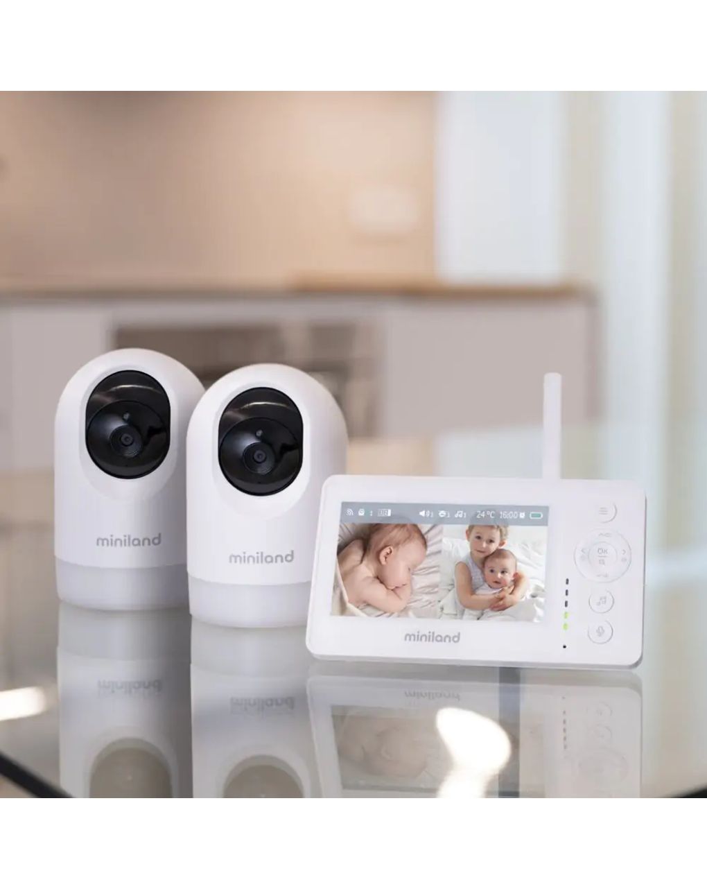 Miniland ενδοεπικοινωνία digimonitor 4.3 pro ml89507 - Miniland