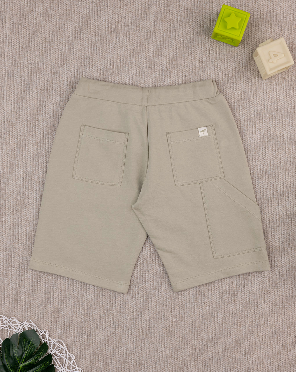 παιδική βερμούδα λαδί dino για αγόρι - Prénatal