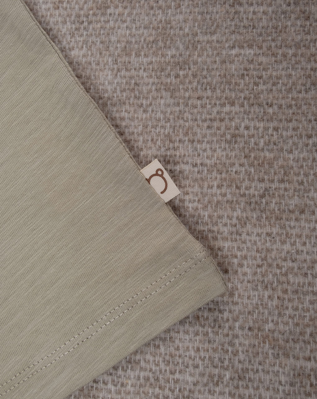 βρεφικό t-shirt λαδί ριγέ για αγόρι - Prénatal