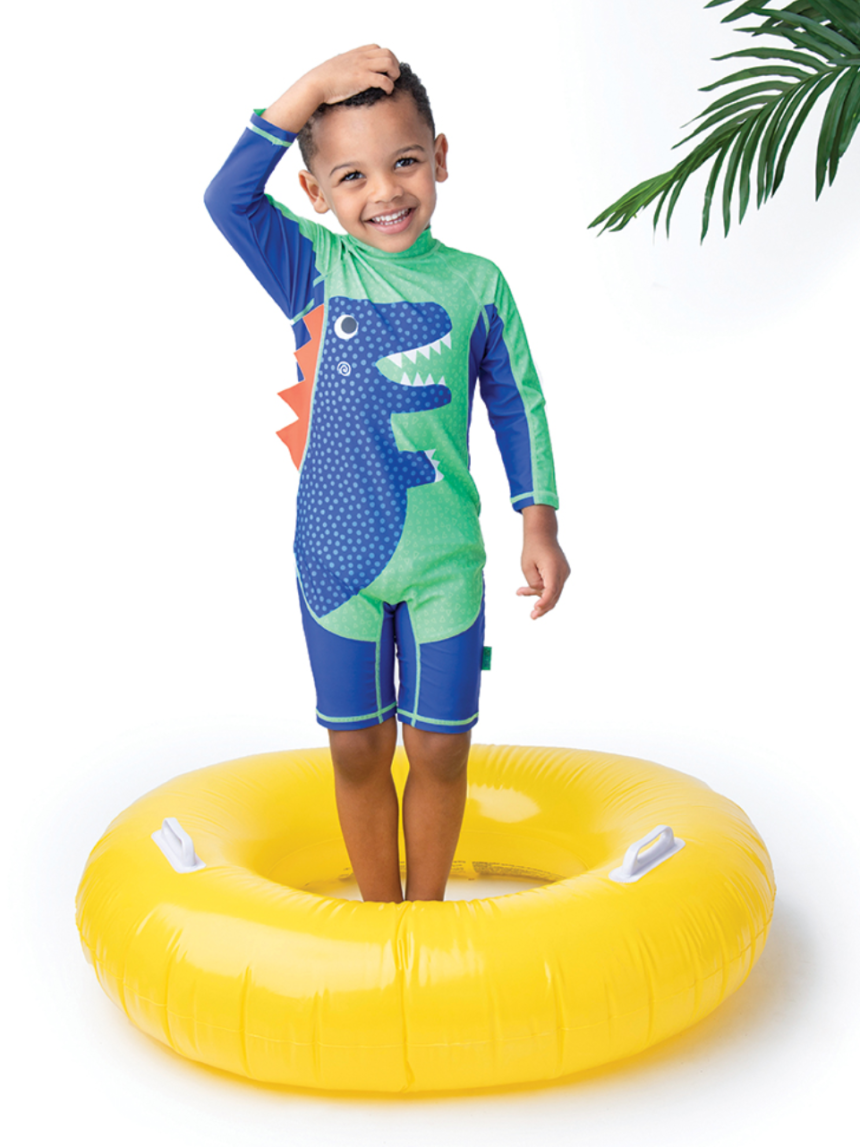 Zoocchini surf suit upf50 devin the dinosaur 6 μηνών - 4 ετών zoo12417 - Zoocchini