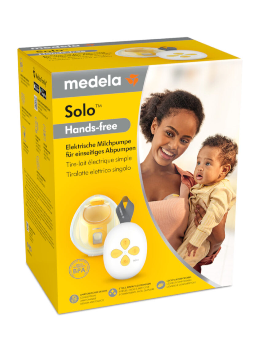 Medela μονό επαναφορτιζόμενο ηλεκτρικό θήλαστρο solo™ hands-free - Medela