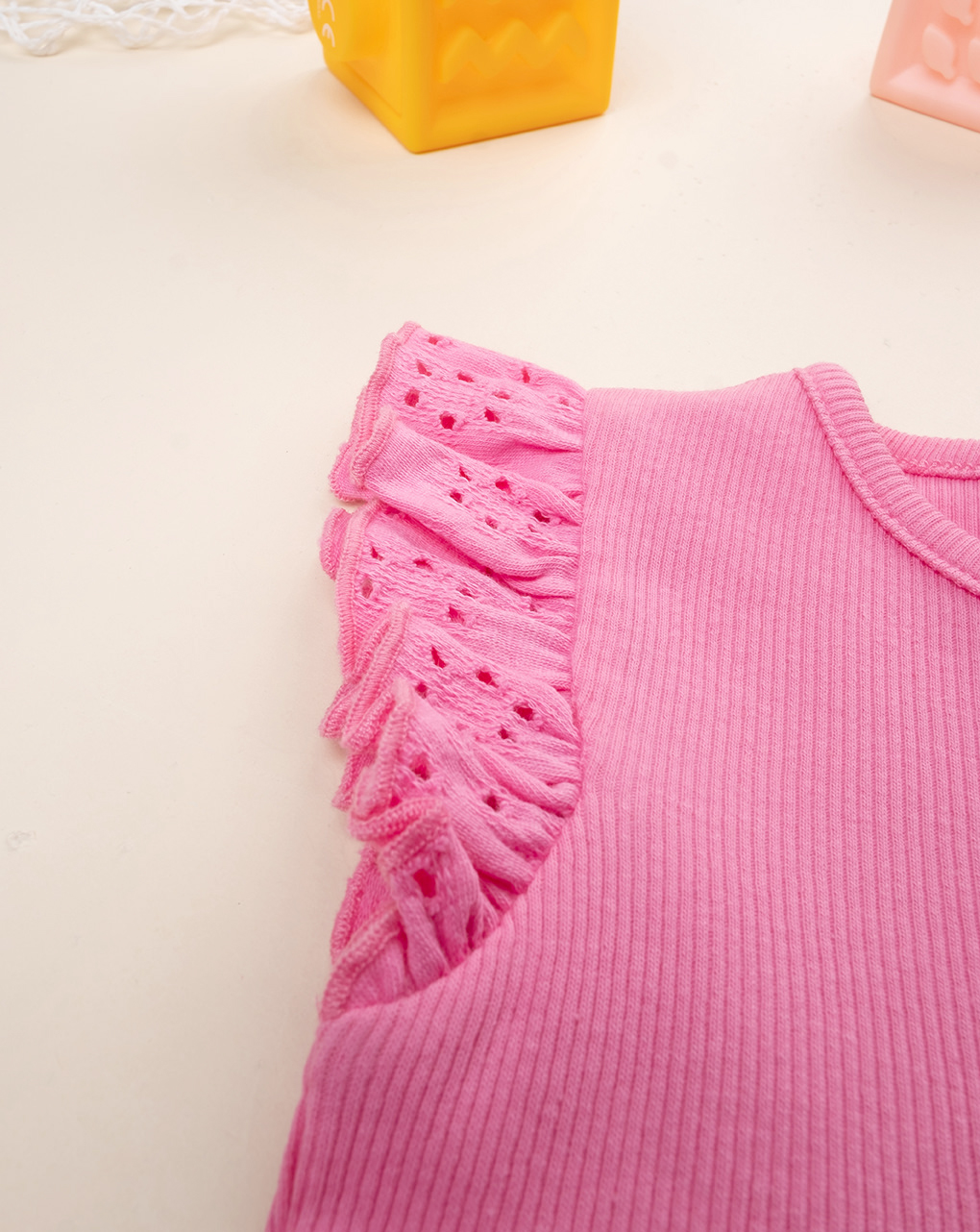 βρεφικό φόρεμα φούξια sangallo για κορίτσι - Prénatal