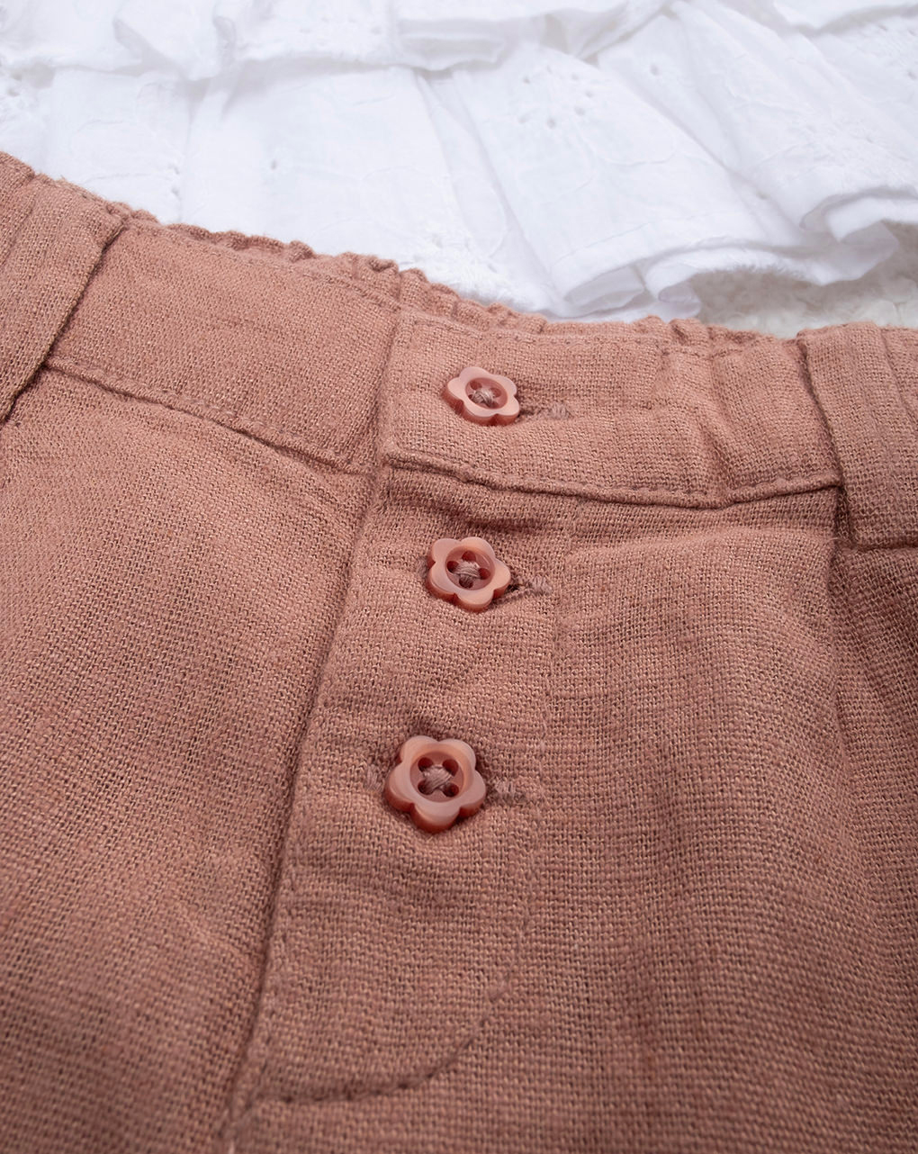 βρεφικό σετ μπλούζα sangallo και παντελόνι για κορίτσι - Prénatal