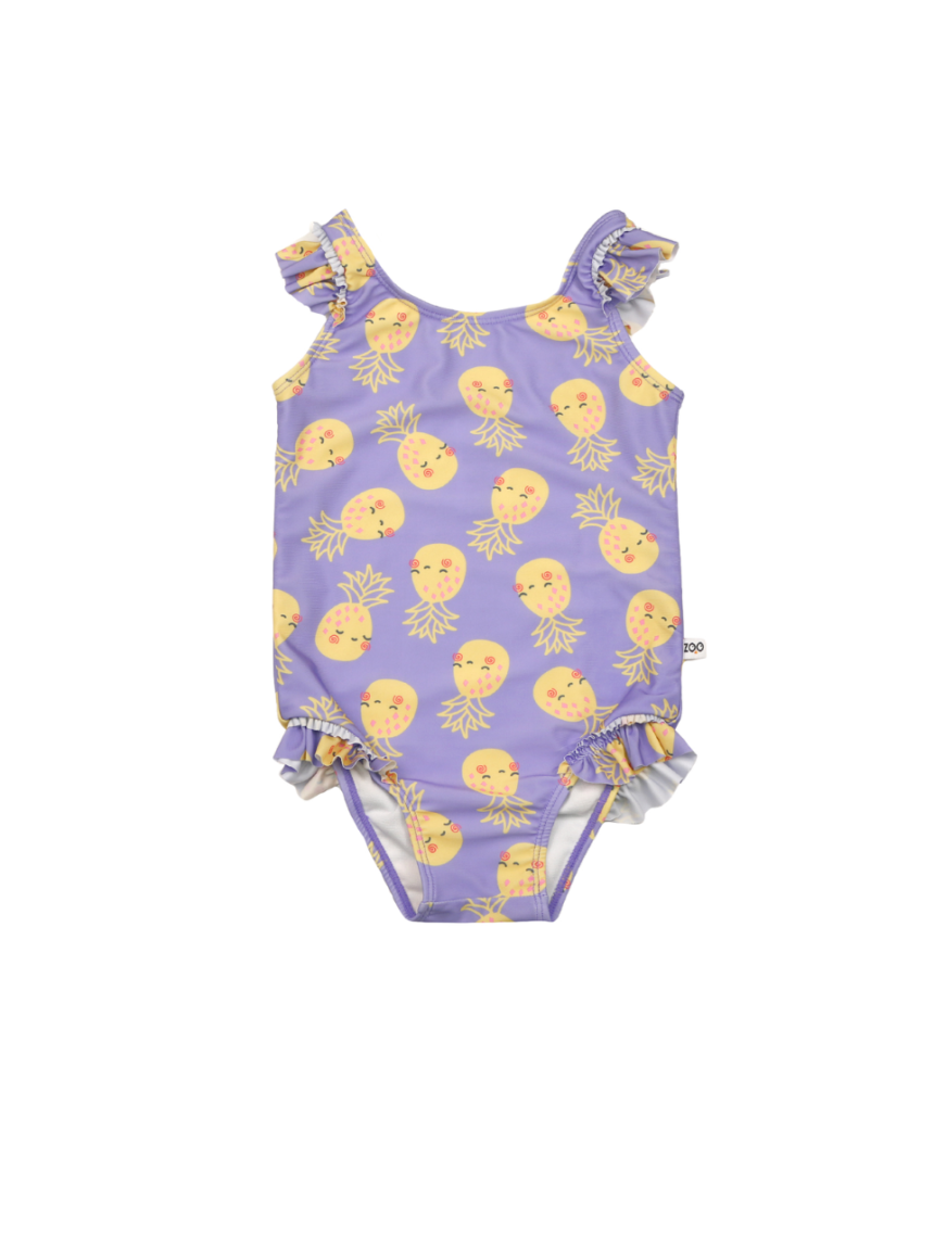 Zoocchini ολόσωμο μαγιό pineapple 6 μηνών - 3 ετών zoo12255 - Zoocchini