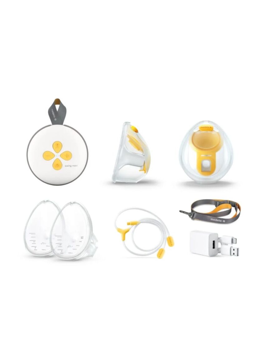 Medela swing maxi™ διπλό επαναφορτιζόμενο ηλεκτρικό θήλαστρο διπλής φάσης hands-free 2-phase expression® - Medela