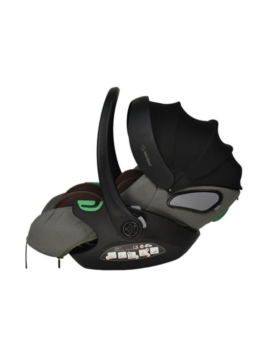 Bebe stars κάθισμα αυτοκινήτου baby i-size (40-87cm) olive 004-189 - Bebe Stars