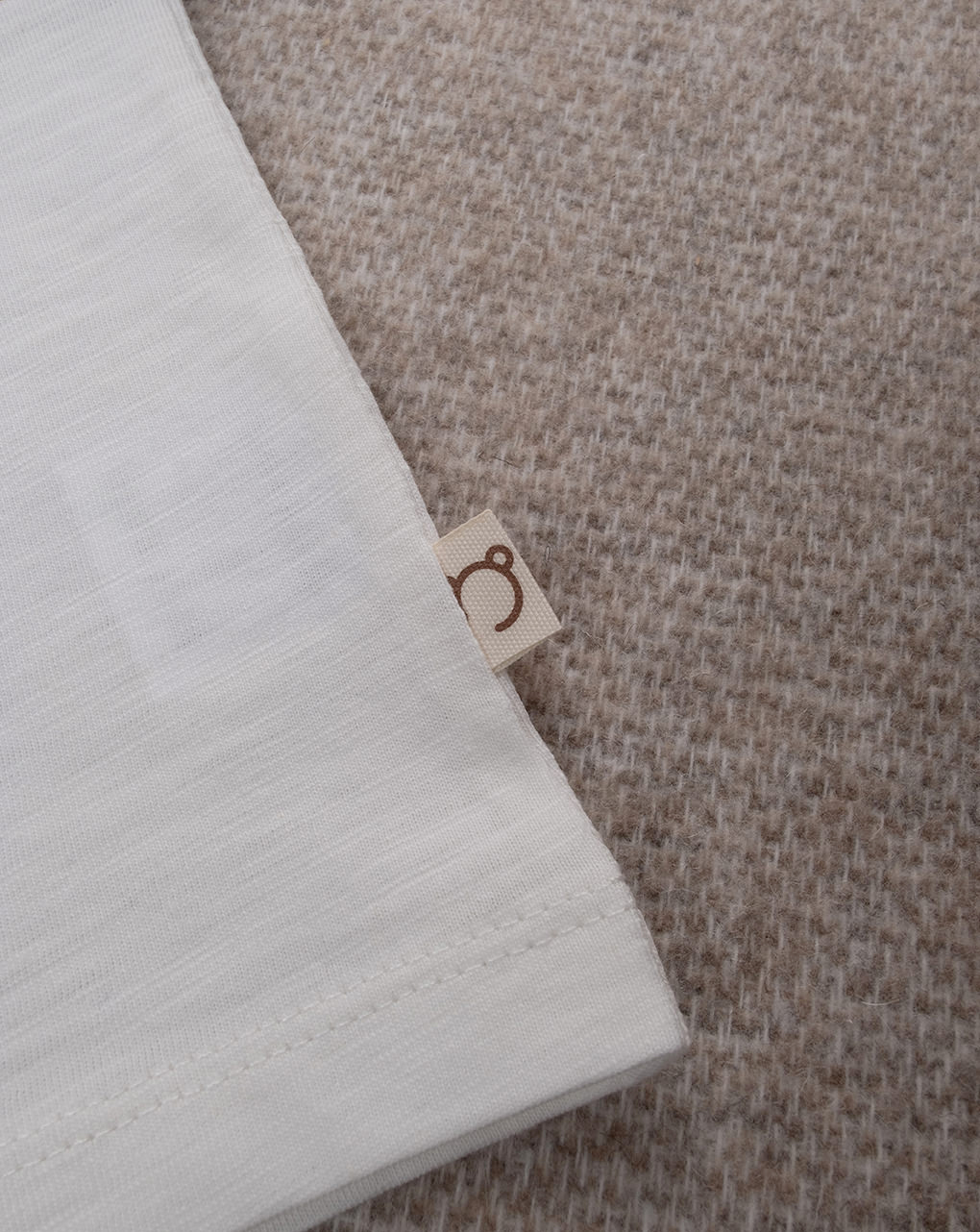 βρεφικό t-shirt λευκό ριγέ για αγόρι - Prénatal