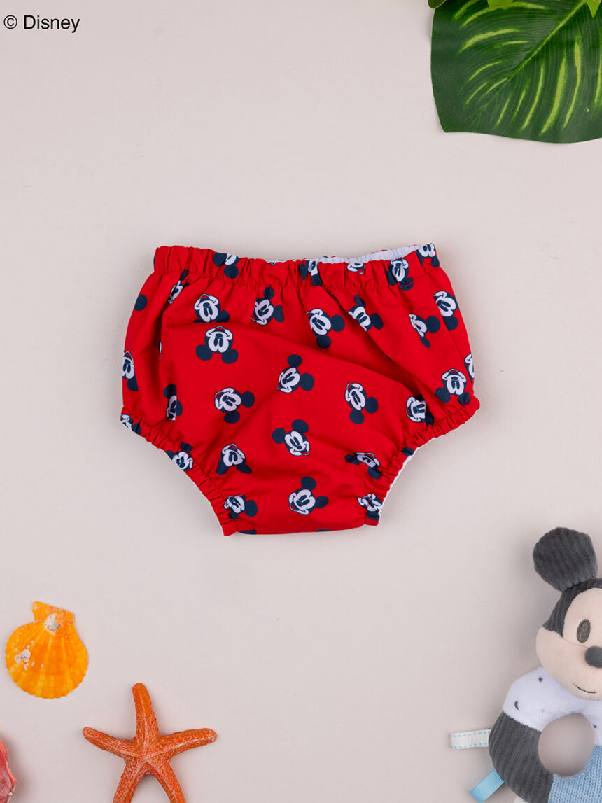 βρεφικό μαγιό πάνα κόκκινο mickey για αγόρι - Prénatal