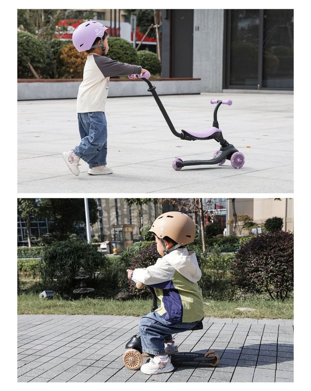 Qplay sema evo 5in1 scooter πατίνι coral pink 01-1212076-02 - QPLAY