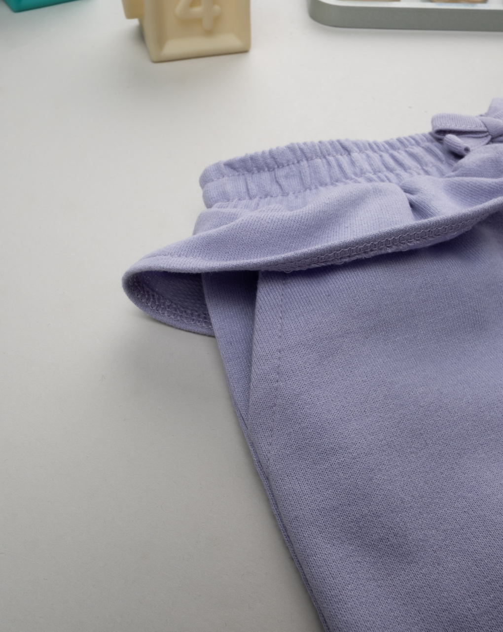 βρεφικό σορτσάκι λιλά με βολάν για κορίτσι - Prénatal