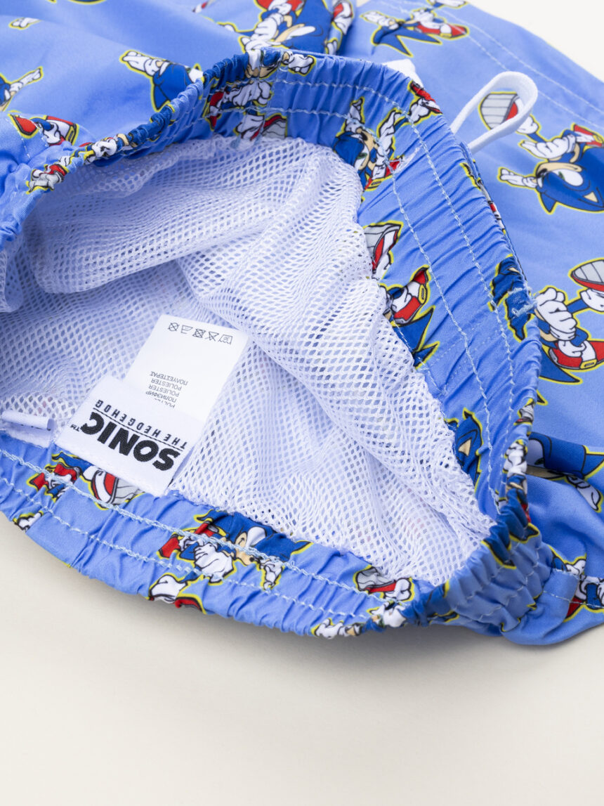 παιδικό μαγιό boxer μπλε sonic για αγόρι - Prénatal