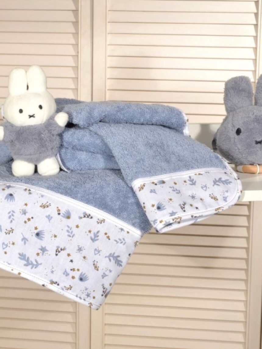 Baby oliver σετ πετσέτες 2 τεμ 100% βαμβάκι σχέδιο 401-1 ραφ 46-6760/401-1 - BABY OLIVER